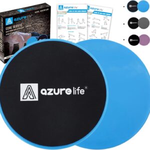 Exercise Core Sliders, Dual Sided Exercise Gliding Discs Use...