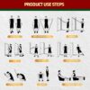 VEICK Resistance Bands, Exercise Bands, Workout Bands, Resis...