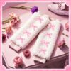 30PCS Pink Ribbon Bow Charms for Junk Socks,1.37 Inch Mini S...
