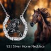 Pandas/Highland Cow/Horseshoe/Elephant/Elephant/Orca Necklac...