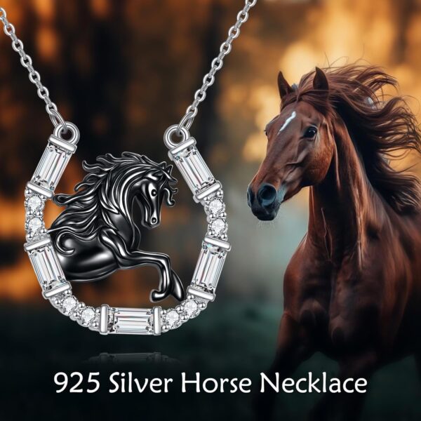 Pandas/Highland Cow/Horseshoe/Elephant/Elephant/Orca Necklac...