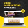 Fabric Resistance Bands for Working Out - Booty Bands for Wo...