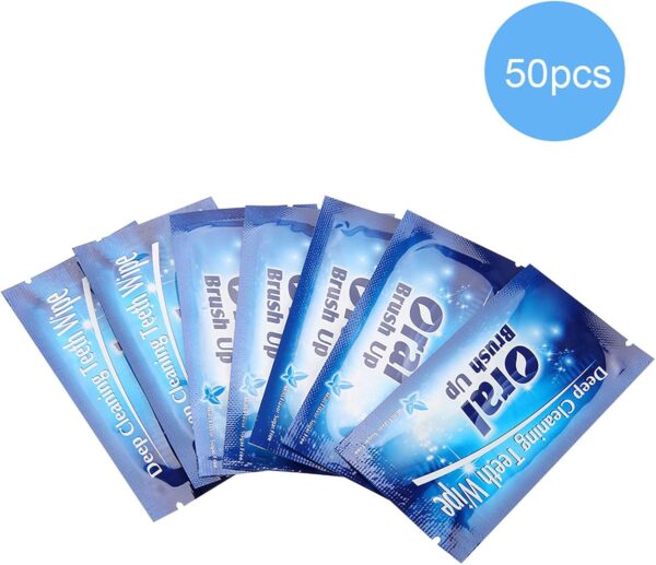 Lingettes Anti Tache Dent,Brush Ups Baby Teeth Wipes Oral Up...