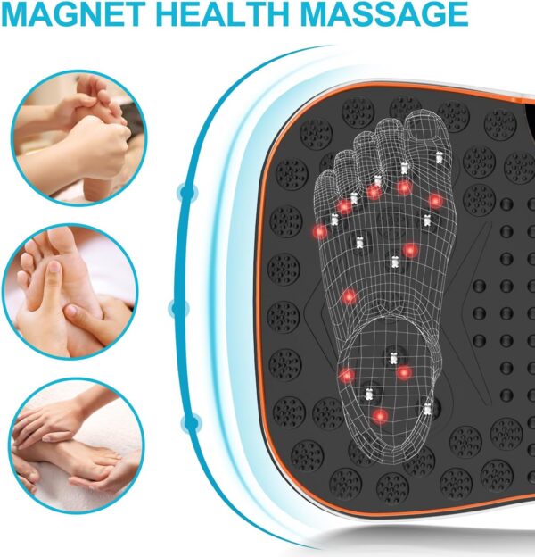 AXV Vibration Plate Exercise Machine Whole Body Workout Port...