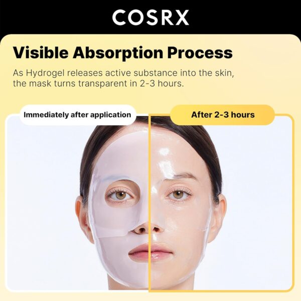 COSRX Advanced Snail Mucin Glass Glow Hydrogel Face Masks Sk...