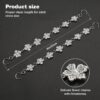 Pack of 17pcs Bling Shoe Charms for Women, Pair of Pearl Sho...