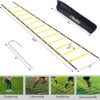 Ohuhu Agility Ladder Speed Training Set 12 Rung 20ft Exercis...