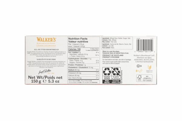 Walkers Classic Shortbread Fingers - 5.3 oz