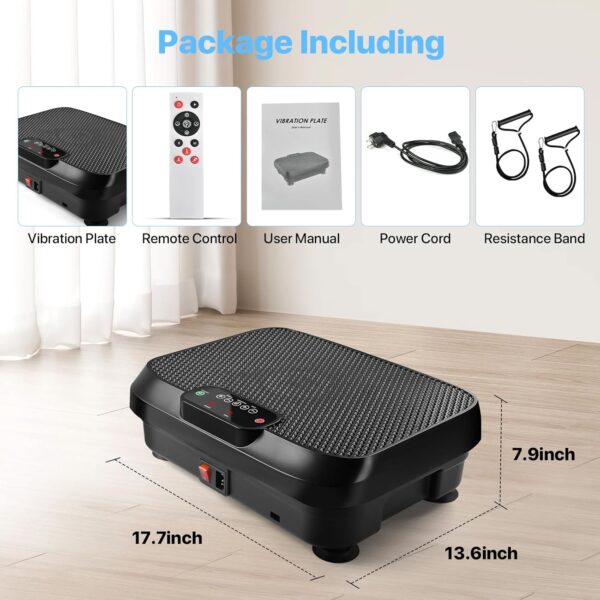 Vibration Plate Exercise Machine for Lymphatic Drainage Weig...