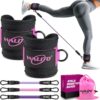 WALITO Ankle Resistance Bands with Cuffs, Exercise Bands for...