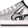 FOCO Women's NFL Team Logo Ladies Fashion Glitter Low Top Ca...