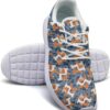 Camouflage Orange Star Baseball Girl Skateboard Casual Shoes...