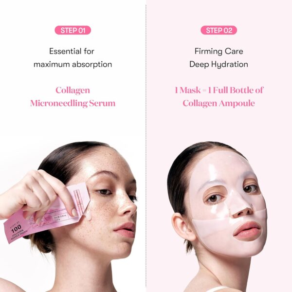 VT COSMETICS Collagen Reedle Shot 100 2-Step Hydrogel Mask(3...