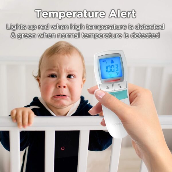 Motorola Care 3-in-1 Non-Contact Baby Forehead Thermometer -...