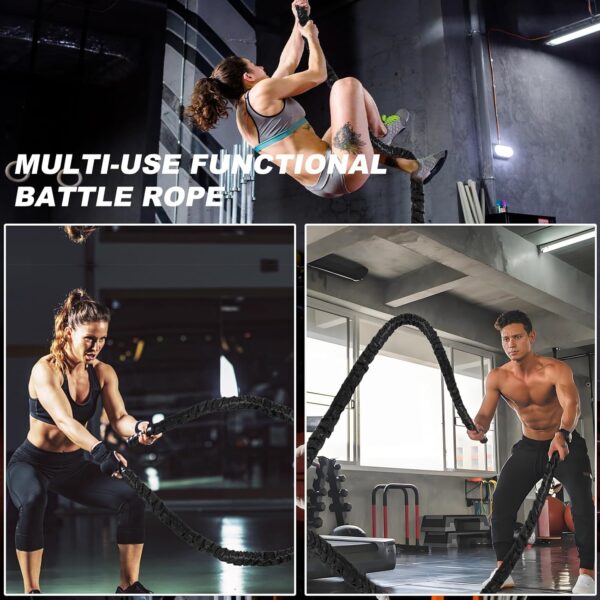 Battle Rope Battle Ropes for Exercise Workout Rope Exercise ...