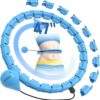 JKSHMYT Weighted Hula Circle Hoops for Adults Weight Loss, I...