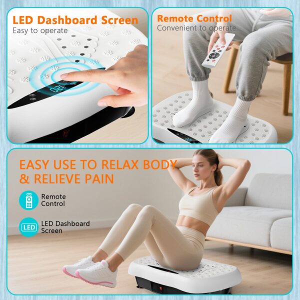 Vibration Plate Exercise Machine, Vibrating Equipment for We...