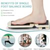 Ankle Foot Strengthener, Sprain Exerciser, Single Leg Balanc...