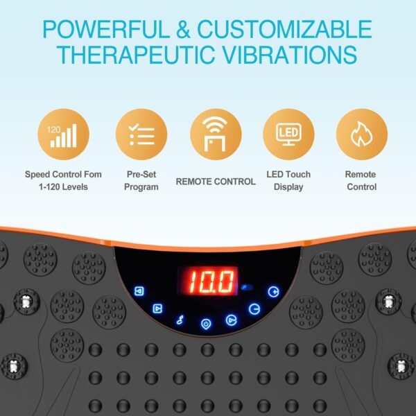 AXV Vibration Plate Exercise Machine Whole Body Workout Port...