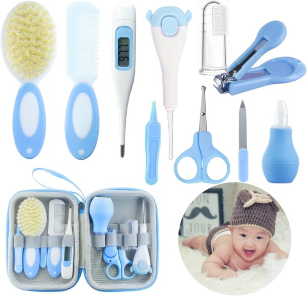 Baby Care Kits,Baby Grooming Kit,10 in 1 Newborn Essentials ...