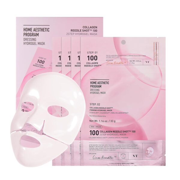 VT COSMETICS Collagen Reedle Shot 100 2-Step Hydrogel Mask(3...