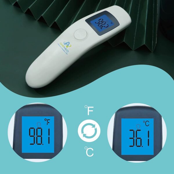 Amplim Non-Contact Forehead Thermometer for Kids and Adults ...