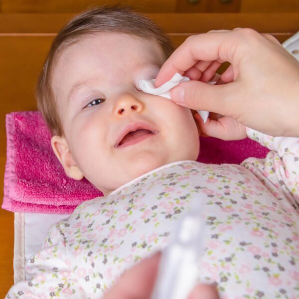 Lil' Peepers Baby Eye Wipes and Eyelid Cleanser, Preservativ...