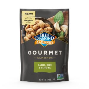 Blue Diamond Almonds, Gourmet Specialty Garlic, Herb, and Ol...