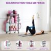 Yoga Mat Storage Rack, Home Gym Storage Rack, VOPEAK Workout...