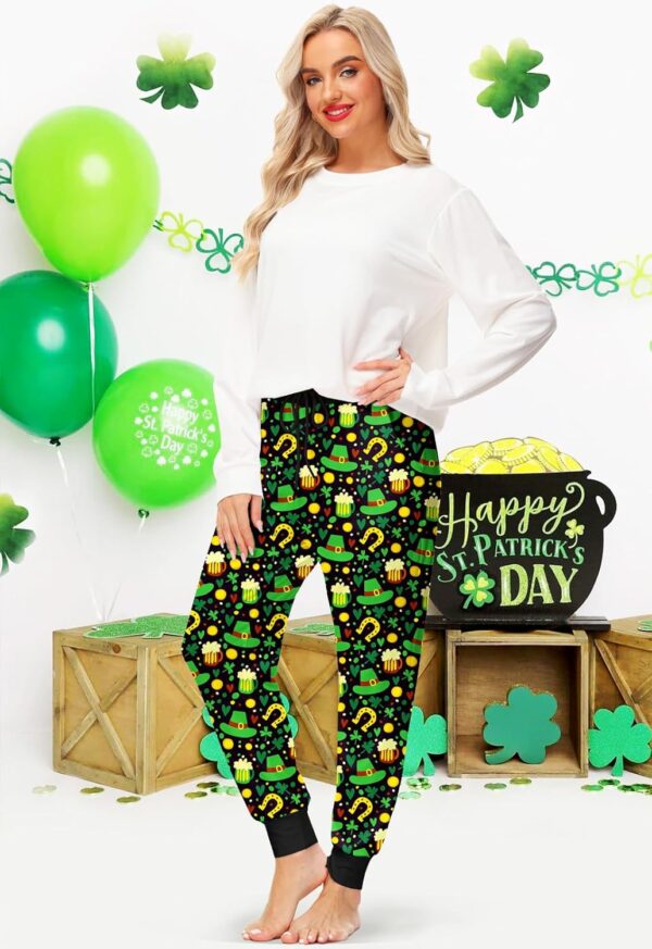 Deerose Women 4th of July Patriotic Pants American Flag Paja...
