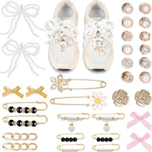 30PCS Shoe Charms for Sneakers, Shoelace Junk Socks Charms J...