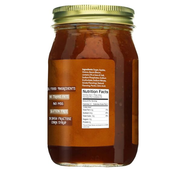 Green Jay Gourmet Bacon Jam - Classic Spread for Burgers, Sa...