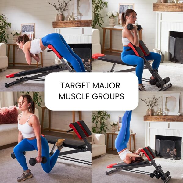 Finer Form Multi-Functional Weight Bench for Full All-in-One...
