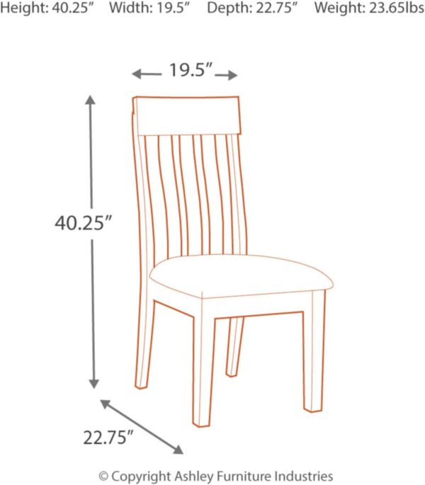 Signature Design by Ashley Ralene Rake Back 19" Dining Room ...