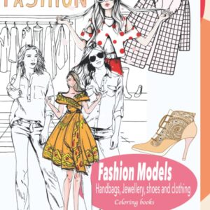 Fashion Coloring Books. Fashion model coloring.: Fashion col...