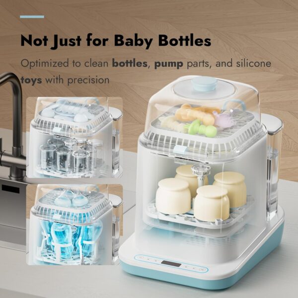 Papablic Bottle Washer Pro, Baby Bottle Washer & Sterilizer ...