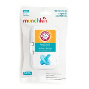 Munchkin Arm & Hammer Pacifier Wipes - Safely Cleans Breast ...
