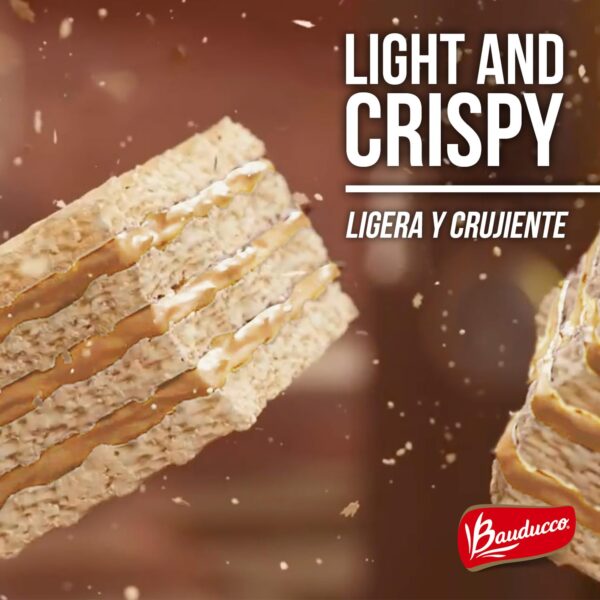 Bauducco Peanut Butter Wafers - Crispy Wafer Cookies With 3 ...