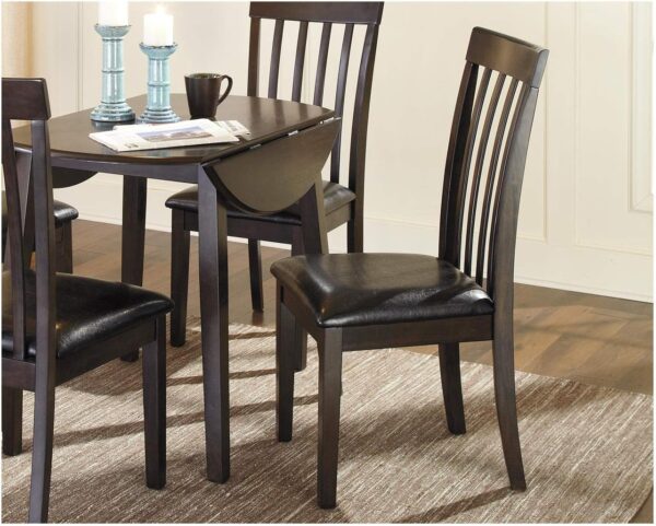 Signature Design by Ashley Hammis Round Dining Room Drop Lea...