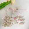 26 PCS Shoe Charms for Sneakers and Socks, Pearl Bow Shoelac...