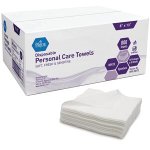 MED PRIDE Disposable Dry Wipes for Adults, Soft & Absorbent ...