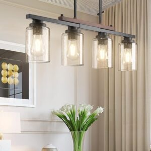 Amico Dining Room Light Fixture 4-Light Kitchen Island Light...