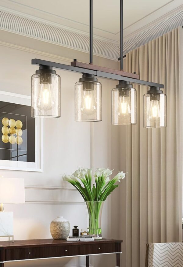 Amico Dining Room Light Fixture 4-Light Kitchen Island Light...