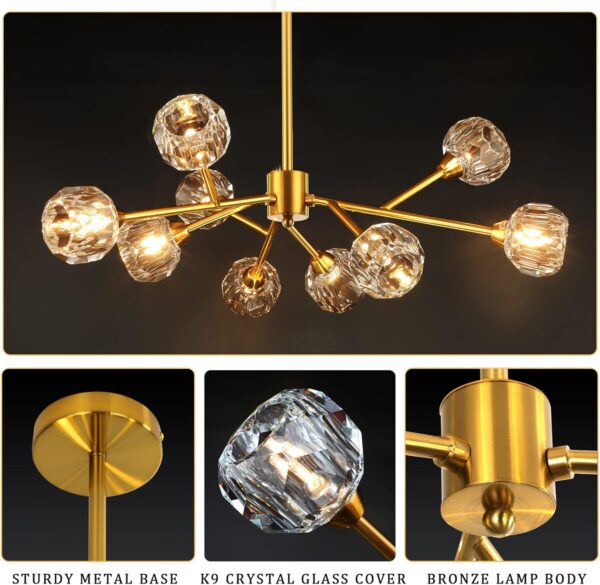 Sputnik Chandeliers for Dining Room Light Fixture Over Table...
