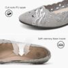 Shupua Women's Comfortable Dress Shoes Ballet Flats Slip On ...