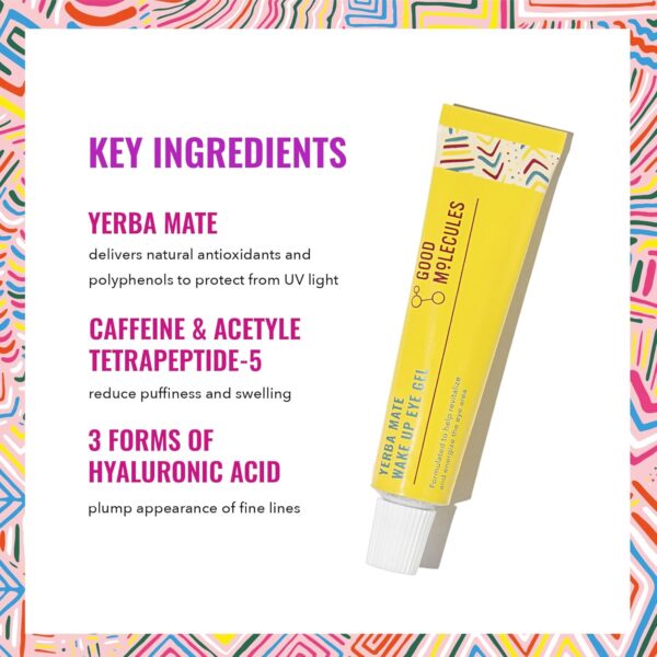 Good Molecules Yerba Mate Wake Up Eye Gel - Hydrating Under ...