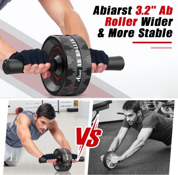 Ab Roller Wheel, Abs Workout Equipment for Abdominal & Core ...