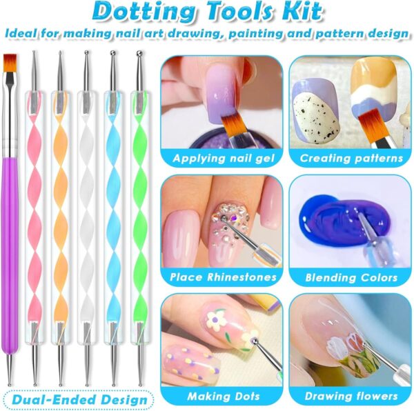 shynek B7000 Jewelry Glue with Rhinestones for Crafts, 6300P...