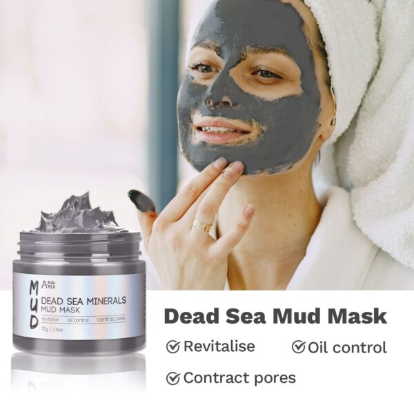 ANAI RUI Turmeric Clay Mask - Green Tea Clay Mask - Dead Sea...
