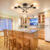 Modern Sputnik Chandelier 6-Light Industrial Ceiling Lights ...